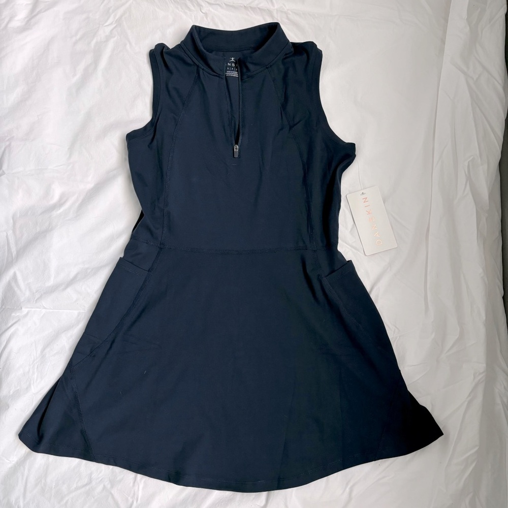 Danskin Navy Blue Athletic Dress Size Small BNWT